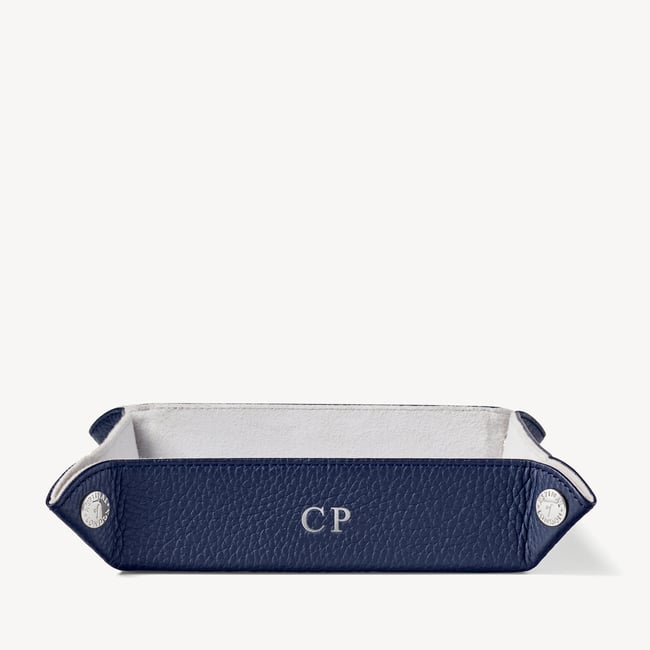 Medium Tidy Tray Navy Pebble