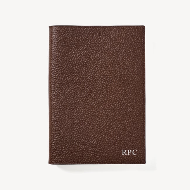 A5 Refillable Journal & Pen Set Tobacco Pebble