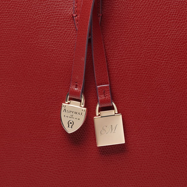 The Brook Street Cherry Red Soft Saffiano