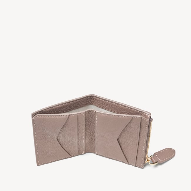 Hudson Multi-Use Pocket Wallet Moleskin Milled Pebble