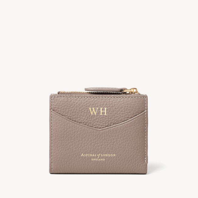 Hudson Multi-Use Pocket Wallet Moleskin Milled Pebble