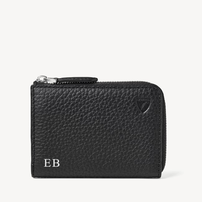 Men’s Key Holder Wallet Black Pebble