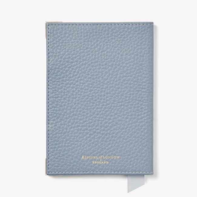 Passport Cover Sky Blue Pebble