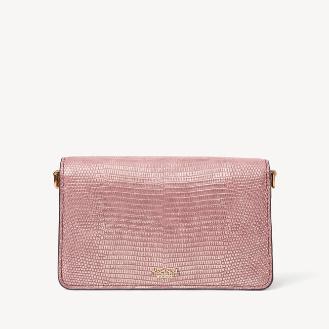 Eliza Clutch Cassis Lizard
