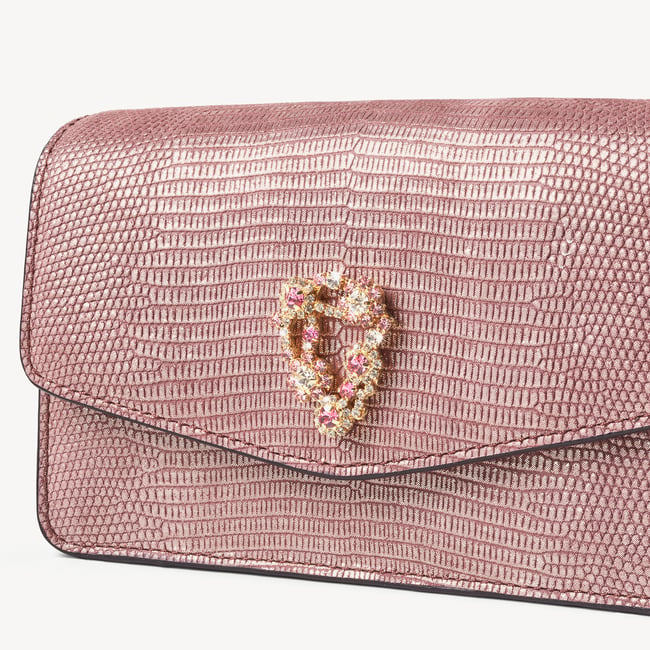 Eliza Clutch Cassis Lizard