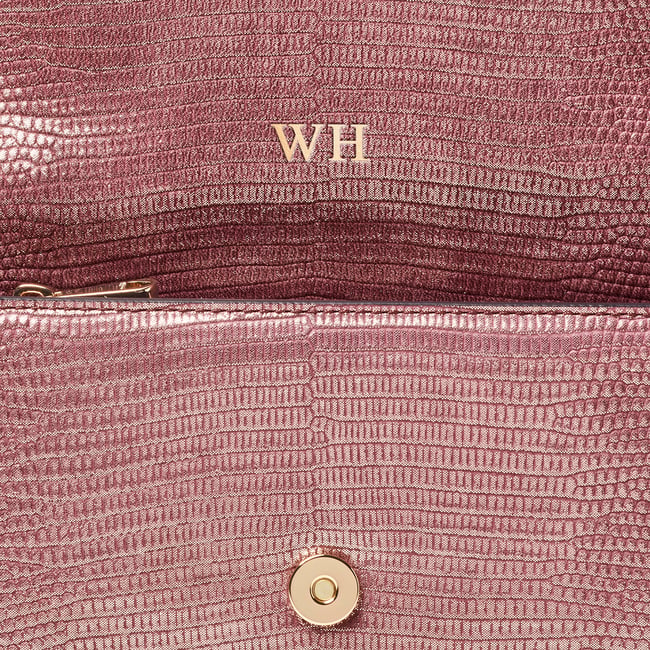 Eliza Clutch Cassis Lizard