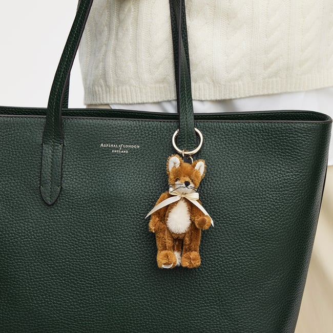 Freddy Fox Keyring Charm Mohair Fox
