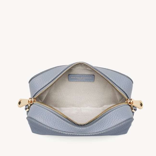 Camera Crossbody with Changeable Straps Sky Blue Pebble
