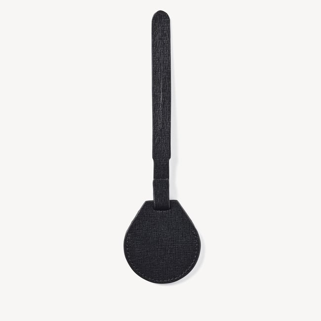 Men's Perso Charm Black Saffiano
