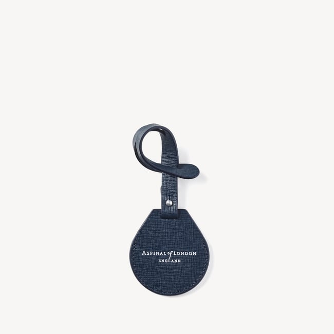 Men's Perso Charm  Navy Saffiano