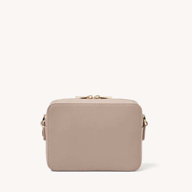 Camera Crossbody Moleskin Woven Leather