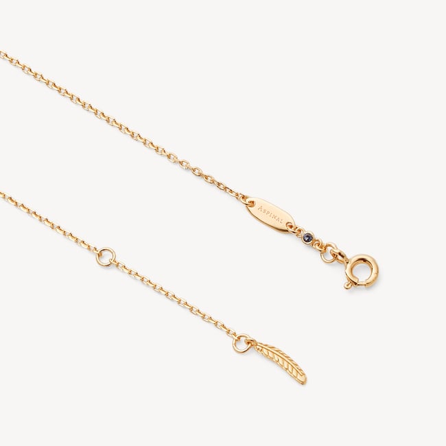Diamond Initial E Necklace 0.113ct Diamond