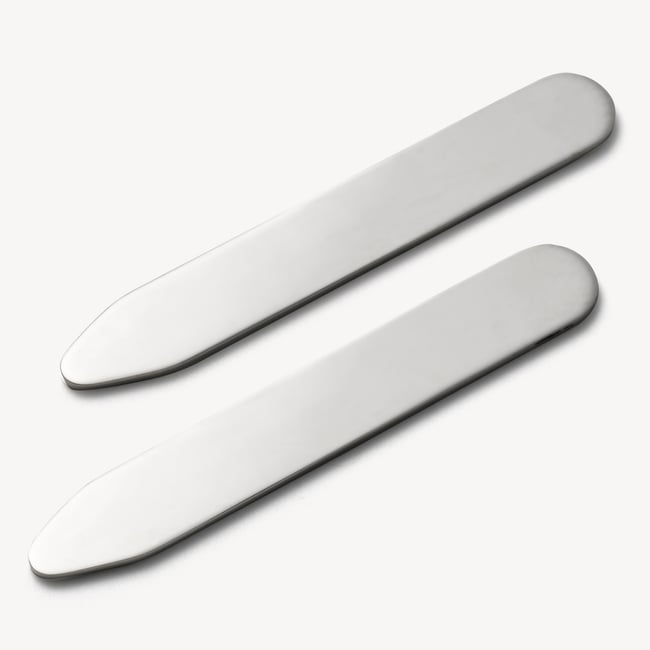 Sterling Silver Collar Stiffeners Blue Lapis & Sterling Silver 925