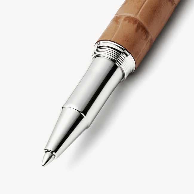 London Ballpoint Pen Deep Shine Caramel Small Croc