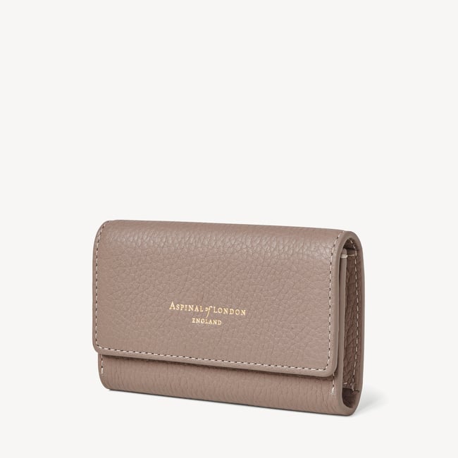 Business Card Holder Moleskin Milled Pebble