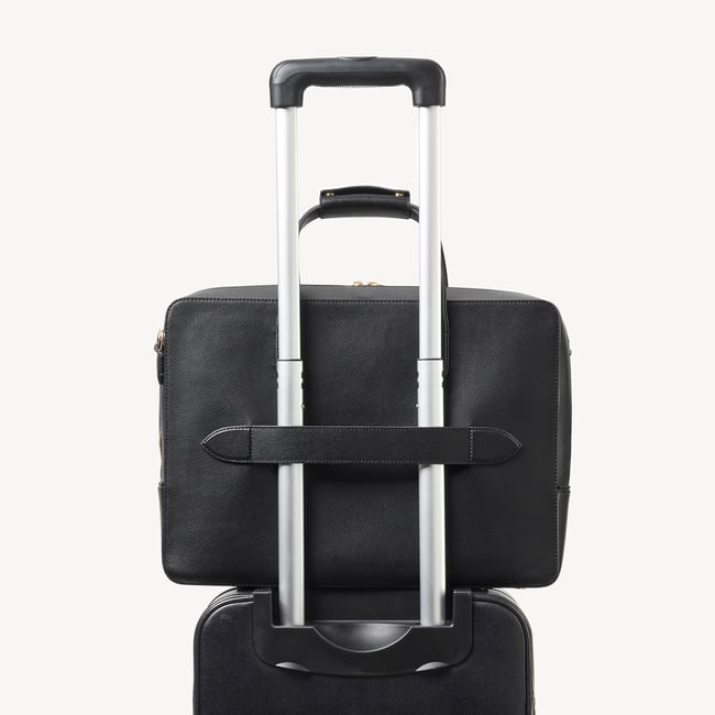 The Brook Street Black Soft Saffiano