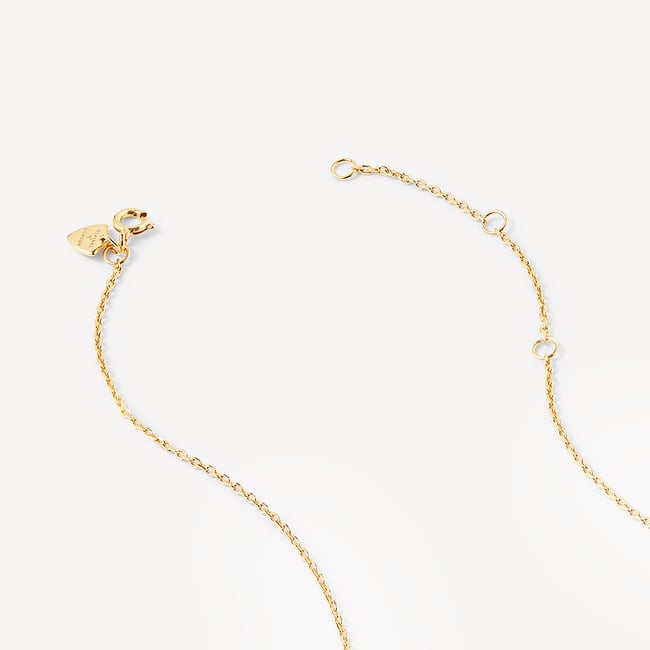 Bee Charm Necklace 18ct Gold Vermeil