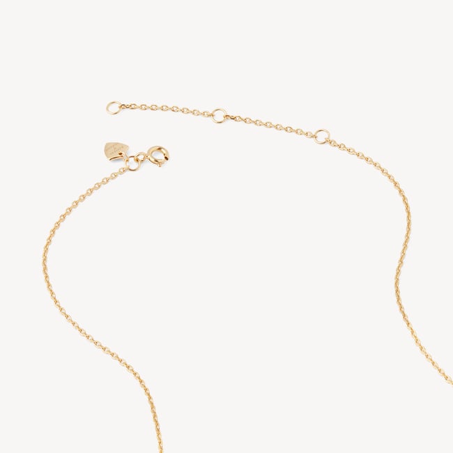 Gemstone Pendant Necklace Smoky Quartz & 18ct Gold Vermeil