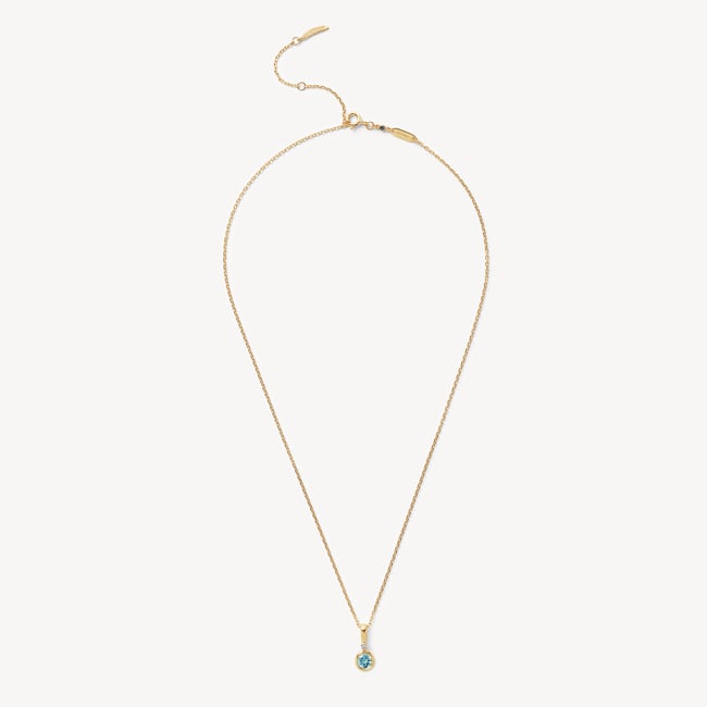 Diamond Pendant Necklace 0.015ct Diamond
