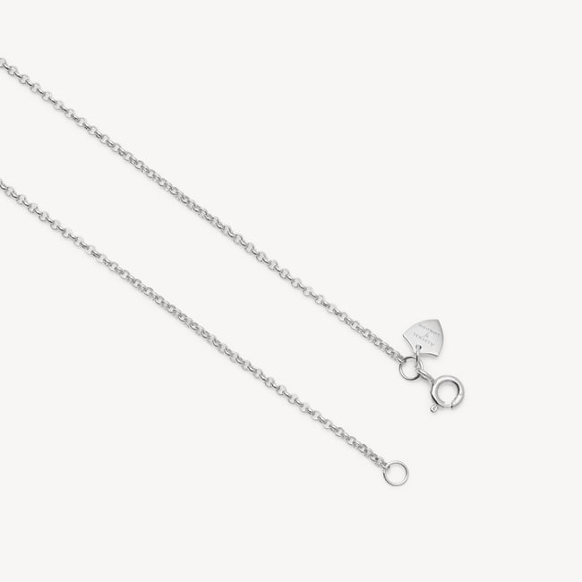 Cross Pendant Necklace Sterling Silver 925