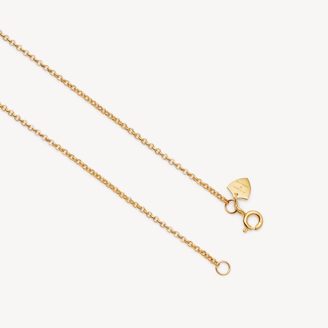 Cross Pendant Necklace 18ct Gold Vermeil