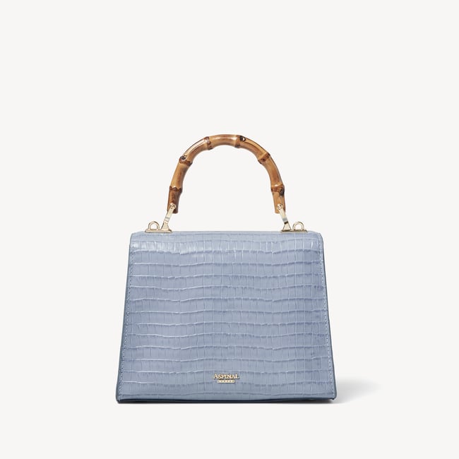 Midi Mayfair® 2 Deep Shine Sky Blue Small Croc
