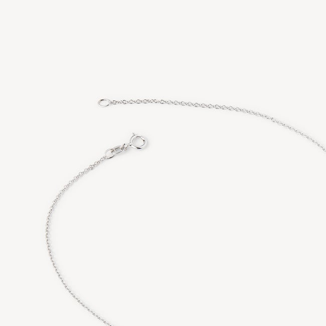 Iris Pendant Necklace 0.11ct Diamond