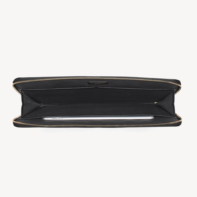 13-Inch Brook Street Folio Black Soft Saffiano