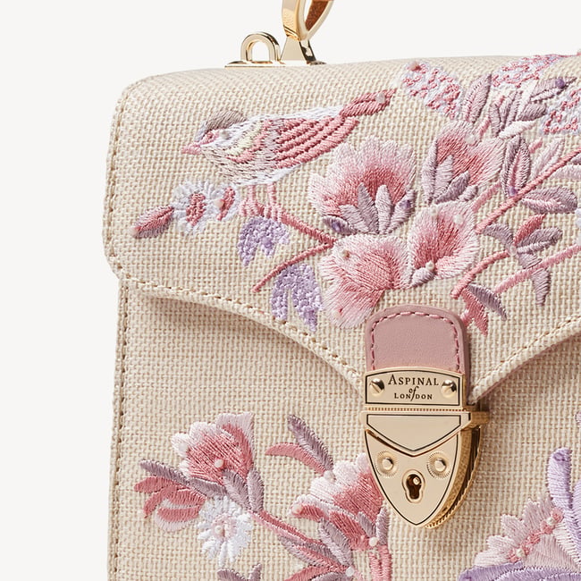 Midi Mayfair® Rose Pink English Garden Hand Embroidery