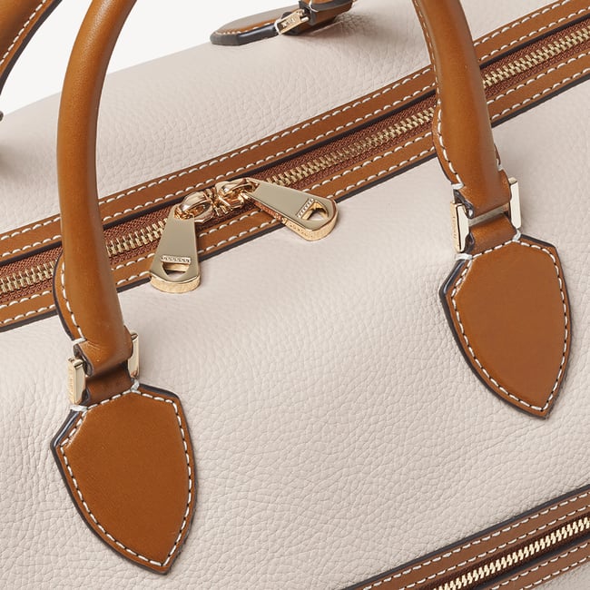 Hudson Bag Beach Stone Premium Pebble & Smooth Tan