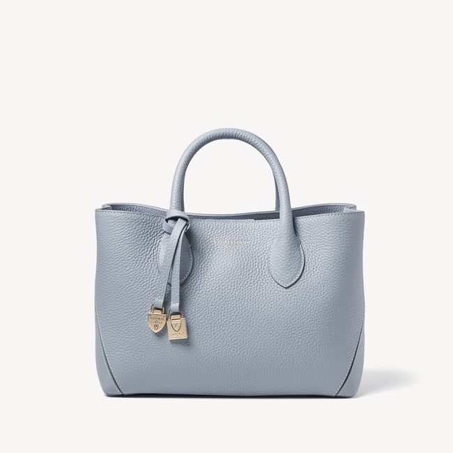 Midi London Tote Sky Blue Pebble