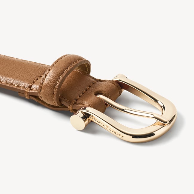 Bella Waist Belt Smooth Tan