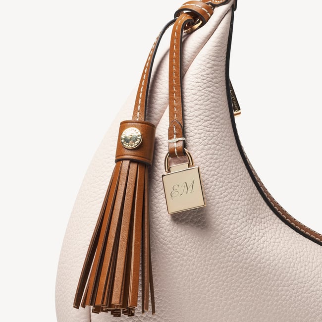 Soho Small Crescent Beach Stone Premium Pebble & Smooth Tan