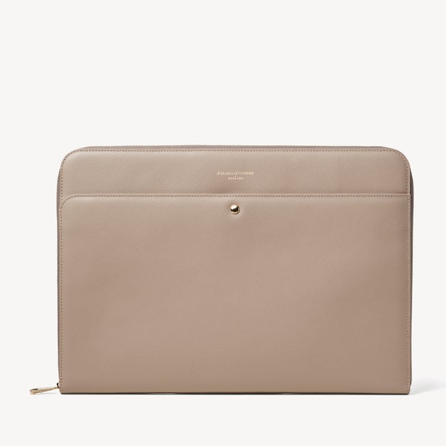 16-Inch Brook Street Folio Moleskin Soft Saffiano