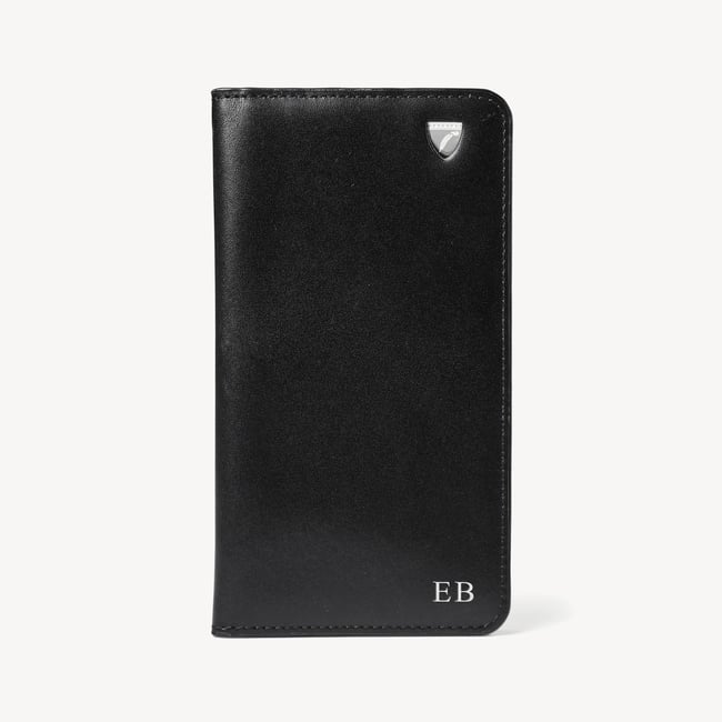 Long Wallet Smooth Black
