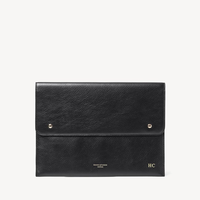 13-Inch Classic Laptop Case Black Pebble