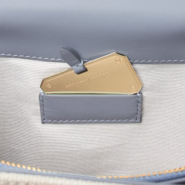 Midi Mayfair® Sky Blue Toile De Jouy Hand Embroidery