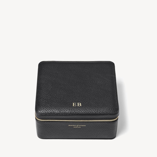 Travel Sunglasses Case Black Pebble