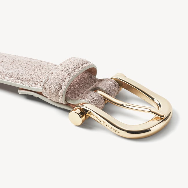 Bella Waist Belt Moleskin Suede