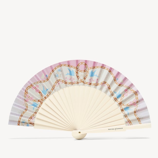 Hand Fan & Fan Case Collection Mayfair Songbird