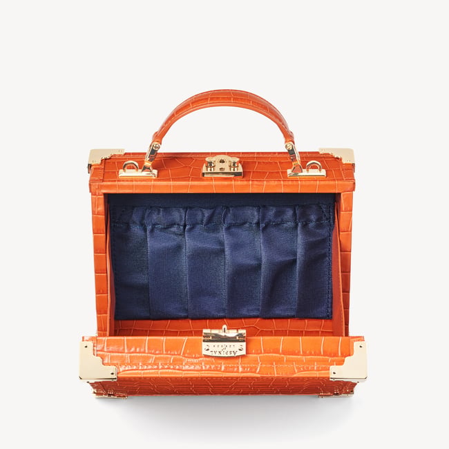 Trunk Deep Shine Marmalade Small Croc