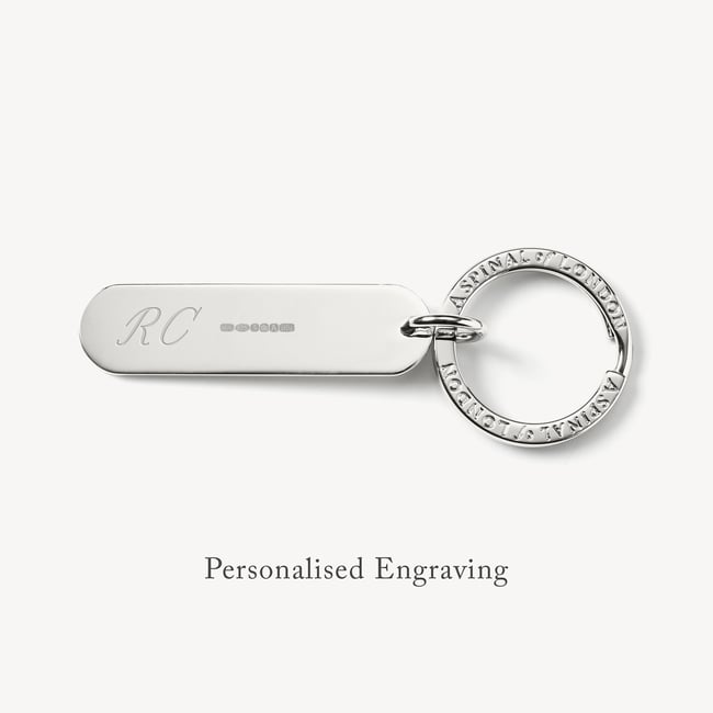 Pill Sterling Silver Keyring Sterling Silver 925