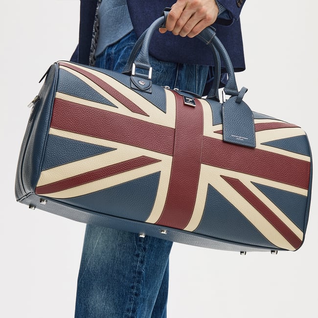 Brit Duffle Travel Bag Brit Pebble