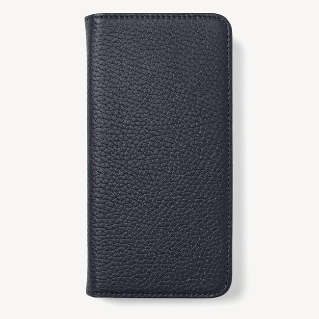 iPhone 16 Pro Max Magnetic Card Case Navy Pebble