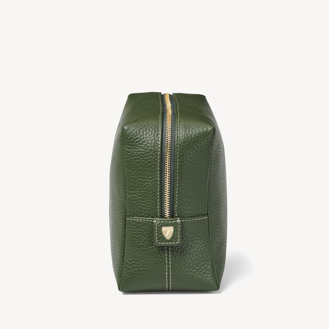 London Toiletry Bag Racing Green Pebble