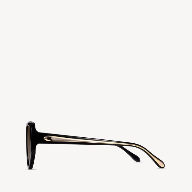 Cabo Aviator Sunglasses Black 