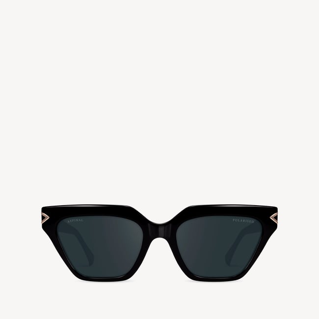 Isla Cat-Eye Sunglasses Black 