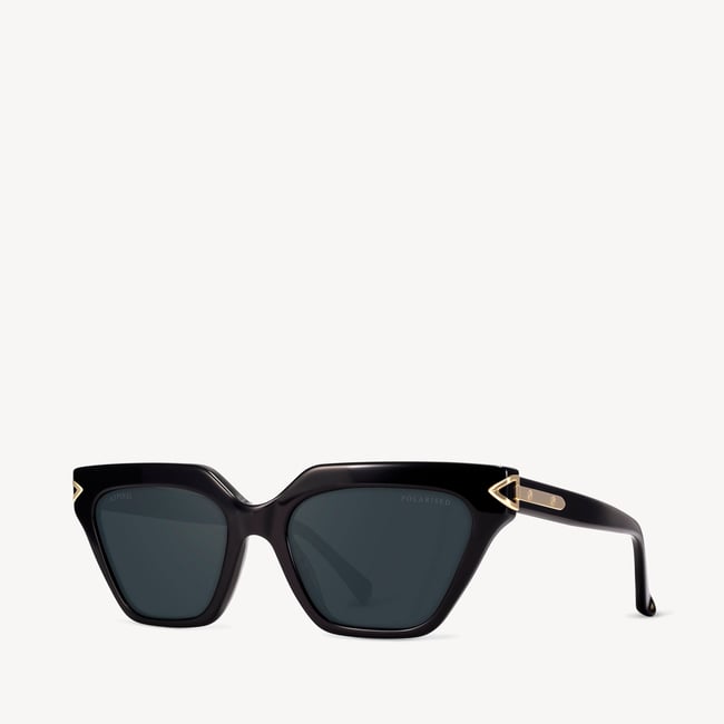 Isla Cat-Eye Sunglasses Black 