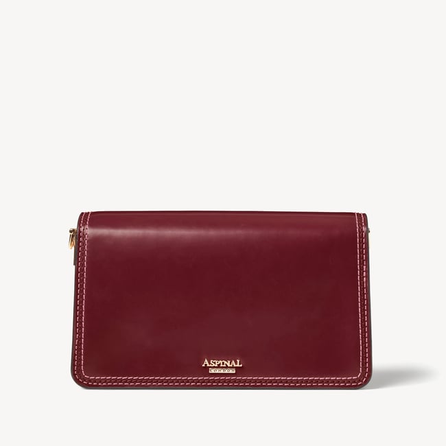 Eliza Clutch Smooth Merlot