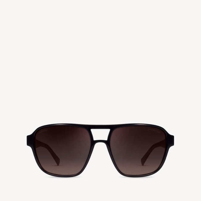 St Barts Aviator Sunglasses Black 
